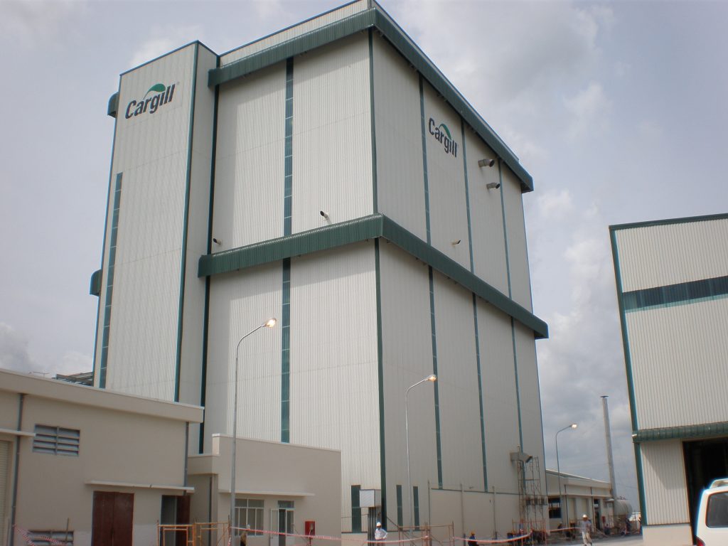 Nhà máy sản xuất thức ăn chăn nuôi Cargill- KCN Sa Đéc – Đồng Tháp